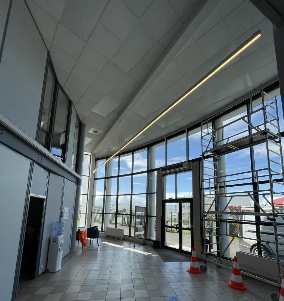 Renovation éclairage intérieur led avec gradation et domotique KNX , ElectriZen Dreux 28 Chartres