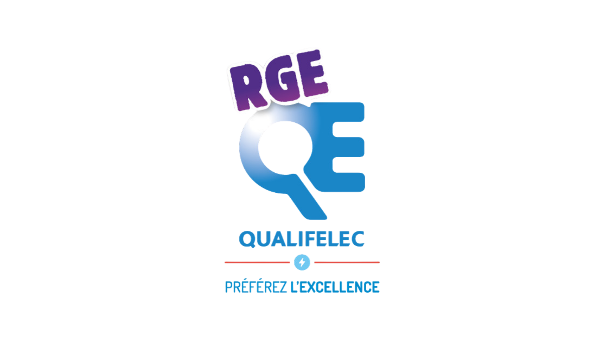 logo officiel qualification rge qualifelec