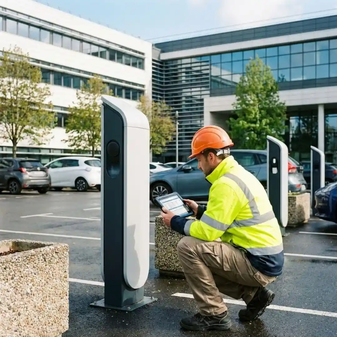 mise en conformite irve afnor d une borne de recharge non conforme
