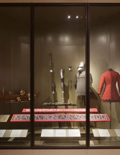 vitrine museographique eclairage led integre musee electrizen